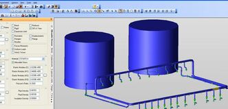 Piping stress analysis calculations